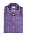 Camicia pois Uomo Xacus 006 BLU
