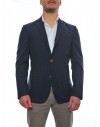 Giacca microquadro Uomo Boglioli 004 BLU