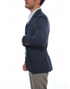 Giacca microquadro Uomo Boglioli 004 BLU